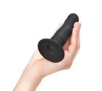 Platanomelón - Vibrador con Ventosa, Ergonómico - Andy Negro