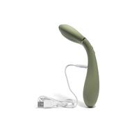Platanomelón - Vibrador Juguete Erótico para Parejas, 32 Formas de Uso, Inclusivo, Sumergible y Recargable - Craby Verde