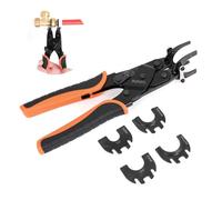 PLATATO Herramienta de extracción de empuje para conectar, pinzas de desconexión para accesorios de empuje de 1/2, 3/4 y 1 pulgada, herramientas de fontanería para extracción de tubos de cobre de PVC