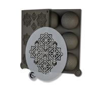 Plate It Moldes de silicona Plate-it infinity 3 piezas Gris
