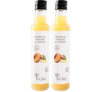 Platé - Vinagre de Mango - 25 ulce Tropical y Natural, Perfecto para aderezar Ensaladas, Pescados y Platos Creativos o Cocinar con sabor exótico (Paquete de 2)