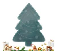 Plateau de Bonbons de Noël - Organisateur Alimentaire Portable | Plateaux de Snack de Noël Portables - Pour Friandises Noix Fruits Popcorn Trempette Dessert Table Fête Plan Travail Halloween Automne