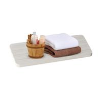 Plateau En Pierre Absorbant - Support De Séchage Rapide Pour Cuisine | Plateau Anti-Odeur, Antideur, Parfait Pour Évier, Accesorios De Nettoyage Et Plan De Travail