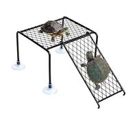Plateforme de Repos Pour Tortues en d'Aluminio - Quai Flottant Avec Rampa d'Accès et Ventouses - Terraza de Bronzage Pour Aquarium et Aquaterrarium - Pour Tortues d'eau