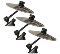 Platillo Bateria para Coche 1-3 piezas de platillos choque for batería con ventilación, fáciles sujetar, mini, for amantes la música(3pcs)