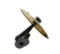 Platillo Bateria para Coche 1 unidad de platillo crash for coche, mini tambor for ventilación, mano for, instrumento musical for interior(Golden)