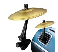 Platillo Crash Coche, Platillo Ventilación Coche, Car Crash Cymbals, Car Drum Cymbals, Platillo Crash De Batería Para Ventilación De Coche Para Amantes De Música, Haz Que Conducción Sea Más Divertida