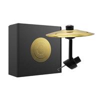 Platillo de ventilación para coche, mini platillo de choque para ventilación de coche (dorado)