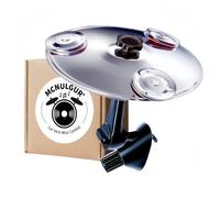 Platillo de ventilación para coche, mini platillo giratorio de 360° con sonido de triple capa, ajuste universal para todos los vehículos, fácil montaje, hace que tu conducción sea más divertida