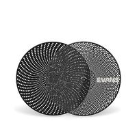 Evans Cabezas de tambor dB One Hi Hat - Platillo de bajo volumen de 14 pulgadas - Reduce el volumen mientras toca de forma natural