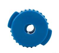 Platillo Mate de liberación rápida para tambor a presión para una instalación rápida, tuerca de plástico ligera en negro (azul)