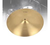 Platillo Ride, Platillo de Tambor de Jazz de Latón, Platillo de Sonido Nítido, Platillos de Tambor, Tambor de Percusión para Entusiastas de la Música Profesional (18 pulgadas)