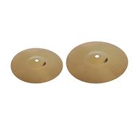 Platillo Trash Splash 2 Unids De Latón Splash Crash Cymbal Hi Hat Cymbals Para El Juego De Tambor 8 Pulgadas De 10 Pulgadas Platillo Crash