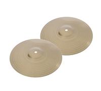 Platillo Trash Splash 2pcs 10 "Set De Tambor De Aleación Hola Hat Cymbals Para Las Piezas De Instrumentos De Percusión De Bateristas Platillo Crash
