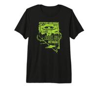 Platillo Volador Extraterrestre Extraterrestre UFO Distressed Area 51 Camiseta Premium