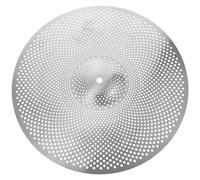 Platillos de Batería Conjunto De Batería De Platillos Mudos Engrosados, Platillos Silenciosos Especiales De Aleación, Platillos De Bajo Volumen (Color : 14inch)