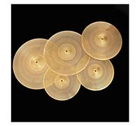 Platillos de Batería Juego De Platillos Silence De Bajo Volumen Platillos Para Instrumentos De Percusión Hihat De 14'' /Crash De 16'' /Crash De 18'' /Crash De 20''