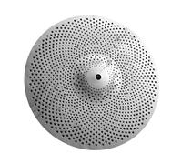 Platillos de Batería Platillo de chapoteo de plata pulida hecho a mano de bajo volumen de 12 pulgadas para práctica de batería