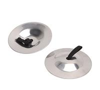 Platillos de dedo Zills de cobre para dedos, 2 platillos de dedo de cobre puro, resistentes al desgaste, fácil agarre, campana de dedo de cobre puro, platillos de dedo para fiesta de baile, día