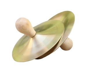 Platillos de juguete - Platillas de ejercicio pequeñas de 100 g, mini zills de latón, instrumento de dedo duradero | Percusión musical para baile, ejercicios abdominales, entrenamiento escolar