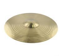 Platillos de latón de 14 y 16 pulgadas para bateristas, instrumentos de percusión de choque y salpicaduras con sonido fuerte para principiantes, bandas de estudio (14 pulgadas)