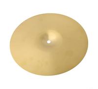 Platillos de latón de percusión de tambor de 8 a 16 pulgadas para Splash Crash Ride Hi-Hat brillante brillo melodioso equipo musical (12 pulgadas)
