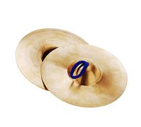 Platillos de mano de cobre para niños pequeños de 15 cm, banda de gong, instrumento musical de percusión rítmica
