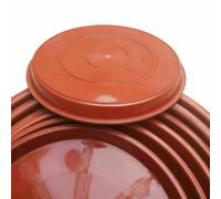 Platillos de plástico resistentes para plantas en maceta, 10 unidades, soluciones fiables de bandeja de agua (PB180 17,8 cm)