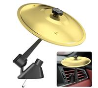 Platillos de ventilación para coche, mini platillos de choque de coche, añade diversión a tu conducción con el tambor de coche, un gran regalo para bateristas y amantes de la música, todos los tipos