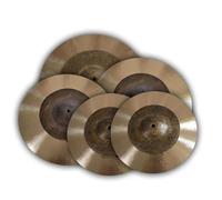 Platillos Juego De Platillos Profesionales B20 Hechos A Mano, Charles De 14 "+ Crash De 16" + Crash De 18 "+ Ride De 20" Para Batería