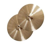 Platillos Profesionales 2 Uds Instrumento Musical De Percusión Platillo Hecho A Mano Platillo Hi-Hat De 14 Pulgadas Para Juego De Batería