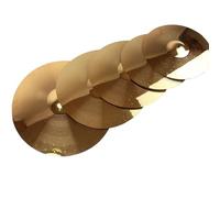 Platillos Profesionales Juego De Platillos De Batería De Jazz, Tambor Dorado De 5 Uds., Charles De 14''/Crash De 16''/Crash De 18''/platillo De Práctica De Paseo De 20''