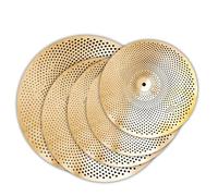 Platillos Profesionales Juego De Platillos Dorados De Bajo Volumen, 5 Uds., Charles De 14 "/crash De 16", Platillos De Paseo De 18"/20" Con Bolsa