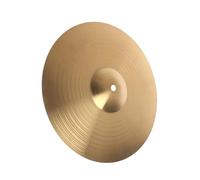 Platillos Profesionales Platillos Duraderos De Metal Para Principiantes, Platillos De Choque De Tambor De Aleación De Cobre Para Jugadores De Tambores (Color : Size 10)