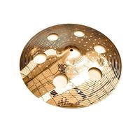 Platillos Superficie Pulida Platillo De Aleación Desplome De 16 Pulgadas Para Instrumentos De Percusión De Batería(Gold)