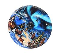 Platillos versátiles para rejilla de ventilación de coche, decoración para añadir estilos a tu viaje, fácil ajuste, temática musical, montaje en rejilla de ventilación