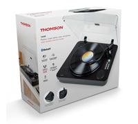 Platine vinyle Bluetooth - THOMSON - TT650BT - Enregistrement USB - 2 haut-parleurs - Noir
