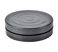 Platino Vinilo, 11,5/17,8 cm Hecho a Mano Artesanía de Arcilla Platino Plástico Platino Cerámica Cerámica Escultura Herramienta Mesa Giratoria Directa Negro[Diameter 17.8] Bandejas