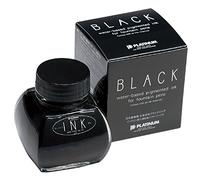 Platinum Botella de tinta para pluma estilográfica, 60 ml, color negro