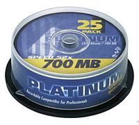 Platinum CD R 700MB 52x, 25er Cakebox 102565