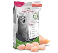 PLATINUM - Comida para gatos MeatCrisp esterilizada pollo 1,5 kg, seco | Pienso seco crujiente de carne fresca para gatos - taurina optimizada - reduce las calorías - fácil de digerir