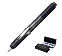 PLATINUM Curidas Graphite Smoke Pluma estilográfica F retráctil