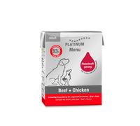 Platinum Menu Adult Beef and Chicken Caja para Perros 12 x 375 gr