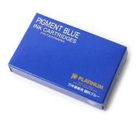 Platinum Pigment Cartridge Ink (Box of 10) Blue