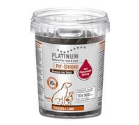 Platinum Snack para Perros Fit-Sticks Chicken + Lamb 300 g Pollo Cordero