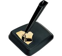 Platinum Soporte para bolígrafo de escritorio, color negro