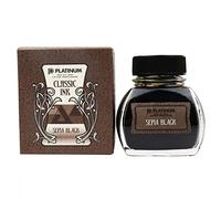 Platinum Tinta clásica 60 ml, color negro sepia