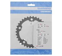 SHIMANO 34D Platos para Bicicletas, Adultos Unisex, Multicolor, Talla única