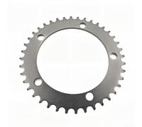 Plato 40T 130BCD de aleación ancha estrecha engrosada para motor de accionamiento 11/12 velocidades E-Bike Crankset Silver+