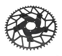 Plato 40T 42T para motor BAFANG MidDrive para HDM625 1000W Ebike Pieza de repuesto hecha de aleación de aluminio para una transferencia de energía eficiente (42T)